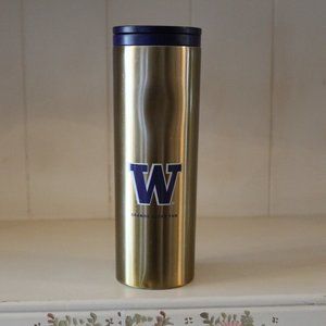STARBUCKS "HUSKY" University of WA Collection Stainless Steel Tumbler, 16 Oz